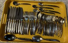 47 Pc Rogers Bros Flair 1847 International Silverplate Flatware Service For 8 picture