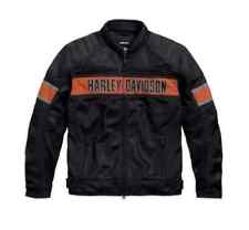 Harley Davidson Men's Trenton Mesh Riding Jacket Motorcycle Mesh Fabric Jacket picture