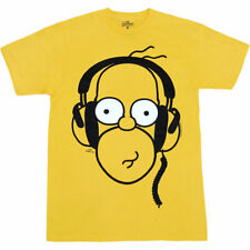 Simpsons Homer Headphones T-Shirt picture