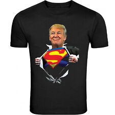 Super Donald Trump Tee for President Make America Great Again Unisex T-Shirt Tee picture