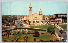 Corpus Christi Texas Postcard Corpus Christi Cathedral, War Memorial picture