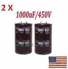 2PCS 1000UF450V 35 * 50 electrolytic capacitors 1000UF 450V 35X50 HO picture