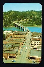 The Main Street Of Bonners Ferry Hub Of Kootenai Valley Unposted Postcard EX Con picture