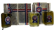 3 British Sterling Spray Cologne 1  fl oz each BOXED IN GLASS BOTTLE Original90s picture