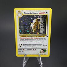 Giovanni's Persian 8/132 Unlimited Gym Challenge Pokémon TCG Holo Rare NM picture