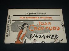 1929 THAT WONDERFUL SOMETHING - UNTAMED MUSIC FOLIO - JOAN CRAWFORD - J 5662 picture