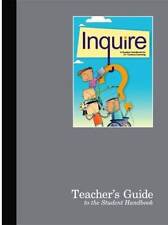 Teachers Guide to Inquire, A Guide to 21st Century Learning - Paperback - GOOD picture