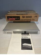 Technics SH-8045 Stereo Graphic Equalizer Silver Tested Vintage Rare In Box Mint picture