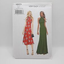 Vogue 9373 Misses' High Neck Princess Seam Dress Sewing Pattern Size 4-12 Uncut picture