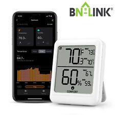 BN-LINK Bluetooth Digital Thermometer Hygrometer Temperature Humidity Monitor picture