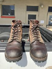 Red Wing 8111 Iron Ranger 6-in Men's Boot Amber Harness Leather 10 D picture