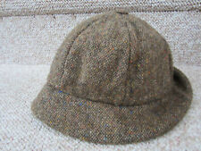 Vintage Tweed Bucket Hanna Hats Lined Donegal Ireland 100% Wool Size M   NICE picture