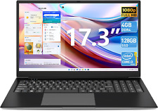 SGIN Notebook 17 Inch Intel Celeron 2.5GHz 4GB+128GB Memory eMMC - HDMI laptop picture