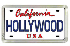 Hollywood California License Plate Small Fridge Acrylic Magnet 2
