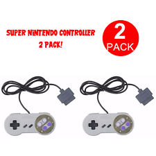 2 FOR New Super Nintendo SNES System Console Replacement Controller 6FT SNS-005 picture
