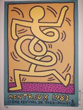 COA Keith haring Painting Print Poster Wall Art Signed & Numbered picture