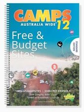 Camps 12 Australia Wide Free & Budget A4 Sites Atlas Map Guide Spiral BY Hema picture
