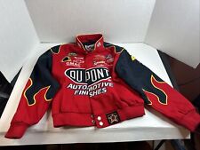 Jeff Gordon Dupont #24 Nascar Racing Jacket JH Design Flames Kids / YOUTH Med picture