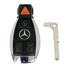 OEM Mercedes Keyless Remote Fob + UNCUT Key OEM Mercedes Benz IYZDC12 picture