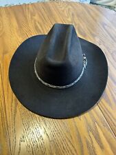 Resistol 7 5/8 4XXXX Beaver Cowboy Hat - Style: Bufffalo Color: Black picture