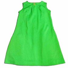 Vintage Retro 1960s Sleeveless Lime Green Sheath Shift Dress Size XL/1X/2X picture