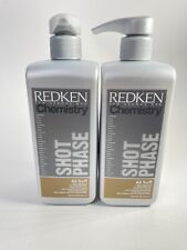 New Pack Of 2 REDKEN Chemistry Shot Phase All soft deep treatment 16.9oz R1 picture