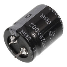 200V 470uF 25x30mm 105C Snap In Capacitor Yageo picture