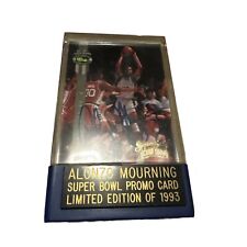 1992 CLASSIC FOUR SPORT SUPER BOWL PROMO AUTO /1993 ALONZO MOURNING RC Cased picture