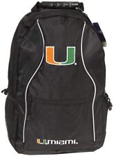 University of Miami Hurricanes Backpack Premium Heavy Duty Team Color Phenom... picture