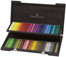 NEW Faber-Castell 120 Polychromos Colour Colouring Pencils Wooden Set Box Wood picture