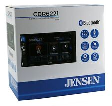Jensen CDR6221 6.2 inch LED CD/DVD Touch Screen Bluetooth Double Din Car Stereo  picture