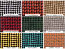 Houndstooth Automotive Retro Headliner/General Upholstery Fabric 57