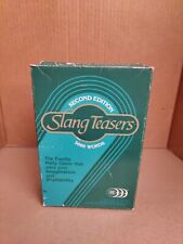 Vintage 1984 Slang Teasers Second 2nd Edition Canada Games Volume ii Dictionary picture