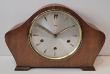 Antique c1930’s English “Smiths” Westminster Chiming Mantel Clock with Silence picture