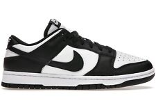 Size 12 - Nike Dunk Low Black White picture