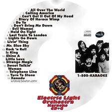 CUSTOM KARAOKE ELO  19 GREAT SONG cdg CD+G ELECTRIC LIGHT  ORCHESTRA JEFF LYNNE picture