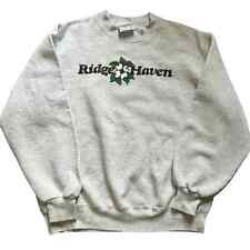 Vtg Velva Sheen Ridge Haven Camp Sweatshirt Gray Crewneck Large Made in USA NC picture
