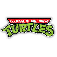Teenage Mutant Ninja Turtles Cartoon Logo 80's Retro Shaped Vinyl Decal Sticker picture