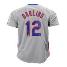 Ron Darling Signed New York Grey Baseball Jersey (JSA) picture