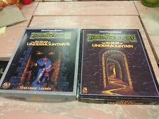 AD&D The Ruins of Undermountain l & II Box Set - Forgotten Realms Lot READ READ picture