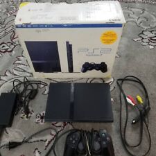 Sony PS2 PlayStation 2 Slim REGION FREE (PLAY USA + JAPAN + EU GAMES) + Cables picture