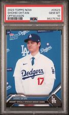 Shohei Ohtani 2023 Topps Now Dodgers Officially Introduce SHOTIME PSA 10 OS23 picture