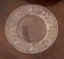 Vtg 1929 Macbeth-Evans Pink Depression Glass 8” Luncheon Plate Thistle Pattern picture
