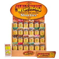 WILDBERRY INCENSE SHORTIES STICKS 100 CT🎉YOU PICK 5 SCENTS IN CART THEN PAY😘 picture
