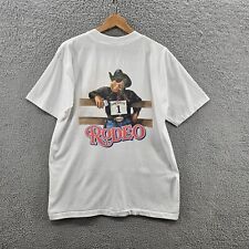 Vintage Camel Smokin Joe RODEO Shirt 1993 All Size S-5XL White Tee NP1934 picture