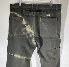 Vintage Dubble Ware Union Made Jeans Selvedge Carpenter Workwear Mens 36x32 picture
