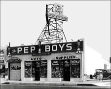 The Pep Boys Store Auto Supplies Manny Moe Jack 1936 Vintage Classic 8x10 Pictur picture