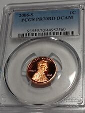 👉2006-S PCGS   PR 70 DCAM Lincoln Memorial Cent  picture