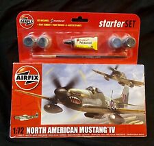 Airfix 1:72 North American Mustang IV Model Kit w/ Glue Paints Brush A55107 NEW picture