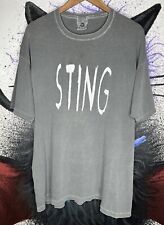 Vintage Sting The Police 2000 USA Tour T-Shirt Pigment Dyed Distressed - XL picture